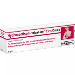 HYDROCORTISON-ratiopharm 0,5% krema, 30 g