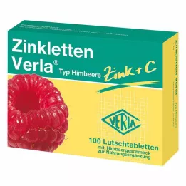 ZINKLETTEN Verla maline pastile, 100 kom