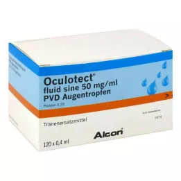 OCULOTECT fluid sine PVD kapi za oči, 120X0,4 ml