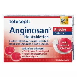 Tetesept Anginosan pastile za grlo bez šećera višnja, 20 kom