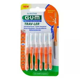 GUM TRAV-LER 0,9mm svijeća narančasta Intendent.+6 čepova, 6 kom