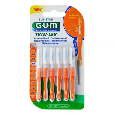GUM TRAV-LER 0,9mm svijeća narančasta Intendent.+6 čepova, 6 kom