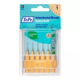 TEPE Interdentalna četkica x-soft 0,45 mm ISO 1 narančasta, 6 kom