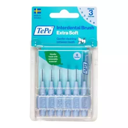 TEPE Interdentalna četkica x-soft 0,6 mm ISO 3 plava, 6 kom