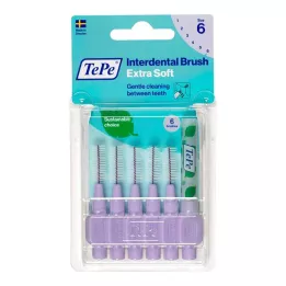 TEPE Interdentalna četkica x-soft 1.1mm ISO 6 ljubičasta, 6 kom