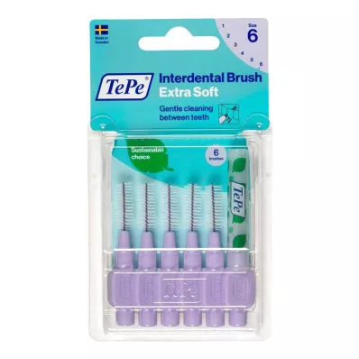 TEPE Interdentalna četkica x-soft 1.1mm ISO 6 ljubičasta, 6 kom