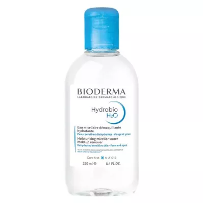 Bioderma Hydrabio H2O micelarna otopina za čišćenje dehidrirane kože, 250 ml