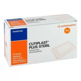CUTIPLAST Plus sterilni zavoj 5x7 cm, 110 kom