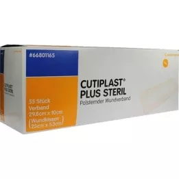 CUTIPLAST Plus sterilni zavoj 10x29,8 cm, 55 kom