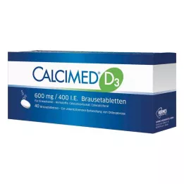 Calcimed D3 600 mg/400 IU šumeće tablete (40 kom.)