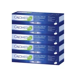 Calcimed D3 600 mg / 400 IU šumeće tablete, 100 kom
