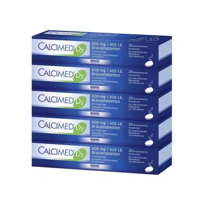 Calcimed D3 600 mg / 400 IU šumeće tablete, 100 kom Calcimed D3 600 mg / 400 IU šumeće tablete, 100 kom