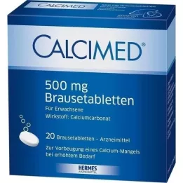 CALCIMED 500 mg šumeće tablete, 20 kom