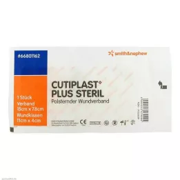 CUTIPLAST Plus sterilni zavoj 7,8x15 cm, 1 kom