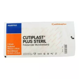 CUTIPLAST Plus sterilni zavoj 10x19,8 cm, 1 kom