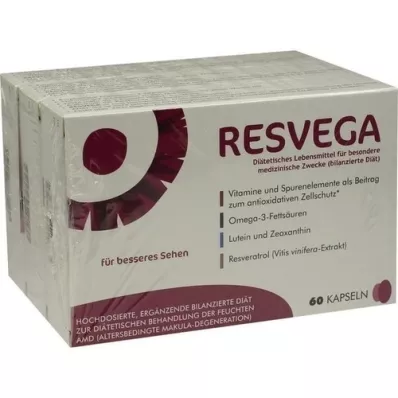 RESVEGA Kapsule, 3X60 kom