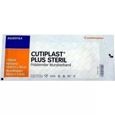CUTIPLAST Plus sterilni zavoj 10x24,8 cm, 1 kom