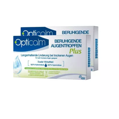Opticalm umirujuće kapi za oči Plus u jednoj dozi, 20X0,5 ml