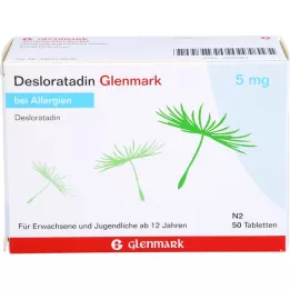 DESLORATADIN Glenmark 5 mg tablete, 50 kom