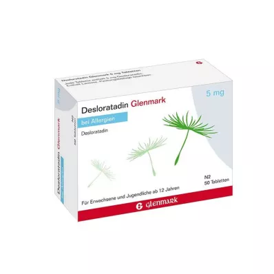 Desloratadine Glenmark 5 mg tablete, 50 kom