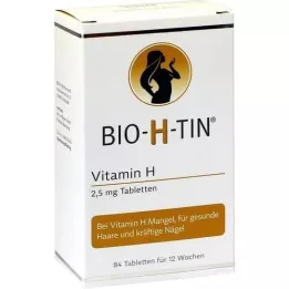 BIO-H-TIN Vitamin H 2,5 mg za 12 tjedana tablete, 84 kom
