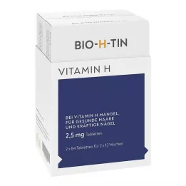 BIO-H-TIN Vitamin H 2,5 mg za 2x12 tjedana tableta, 2x84 kom