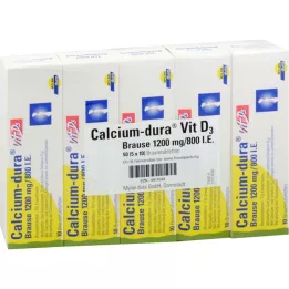 CALCIUM DURA Vit D3 šumeći 1200 mg/800 IU, 50 kom