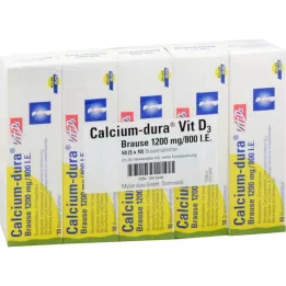 CALCIUM DURA Vit D3 šumeći 1200 mg/800 IU, 50 kom