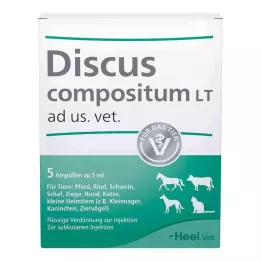 DISCUS compositum LT ad us.vet.ampule, 5 kom