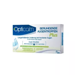 OPTICALM umirujuće kapi za oči Plus u pojedinačnim dozama, 10X0,5 ml