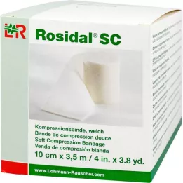 ROSIDAL SC Kompresivni zavoj meki 10 cmx3,5 m, 1 kom