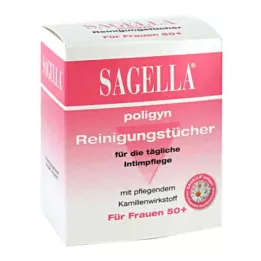 SAGELLA poligyn vlažne maramice za intimnu njegu, 10 kom