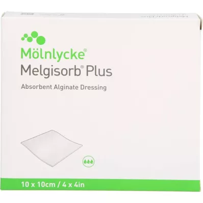 MELGISORB Plus Alginatni zavoj 10x10 cm sterilan, 10 kom
