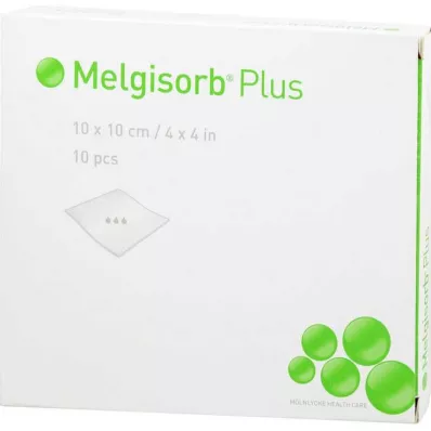 Melgisorb Plus Alginatni zavoj 10x10 cm sterilan, 10 kom