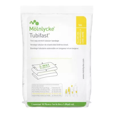 TUBIFAST 2-Way Stretch 10,75 cmx1 m žuta, 1 kom