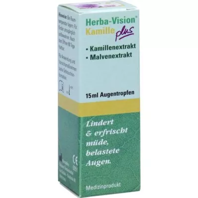 HERBA-VISION Kamilica plus kapi za oči, 15 ml