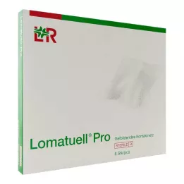 LOMATUELL Po 10x20 cm sterilno, 8 kom