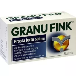 GRANU FINK Prosta forte 500 mg tvrde kapsule, 40 kom
