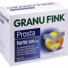 GRANU FINK Prosta forte 500 mg tvrde kapsule, 140 kom