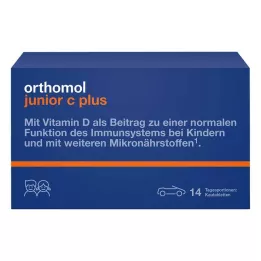 ORTHOMOL Junior C plus tablete za žvakanje, 14 kom