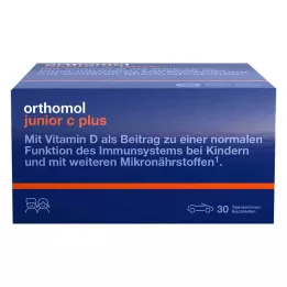 ORTHOMOL Junior C plus tableta za žvakanje mandarina/naranča, 30 kom