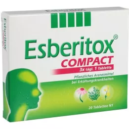 ESBERITOX COMPACT Tablete, 20 kom