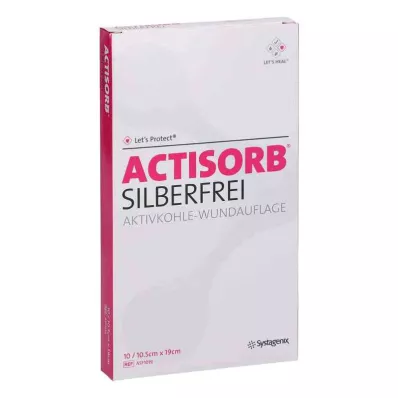 Actisorb komprese bez srebra 10,5x19 cm, 10 kom Actisorb komprese bez srebra 10,5x19 cm, 10 kom