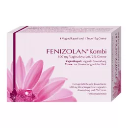 FENIZOLAN Combi 600 mg Vaginalovulum + 2% krema, 1 str