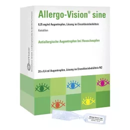 ALLERGO-VISION sine 0,25 mg/ml AT u jednodoznom spremniku, 20X0,4 ml