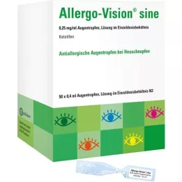 ALLERGO-VISION sine 0,25 mg/ml AT u jednodoznom spremniku, 50X0,4 ml