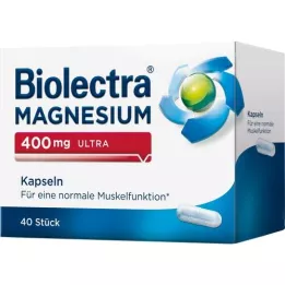 BIOLECTRA Magnezij 400 mg ultra kapsule, 40 kom