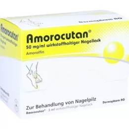 AMOROCUTAN 50 mg/ml aktivni lak za nokte, 3 ml