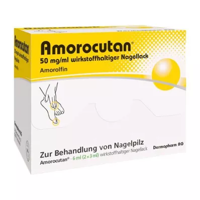 Amorocutan® 50 mg/ml aktivni lak za nokte, 6 ml