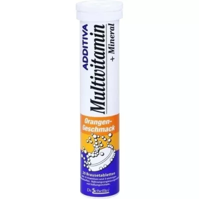 ADDITIVA Multivit.+Mineral Orange R efervescentna posuda, 20 kom